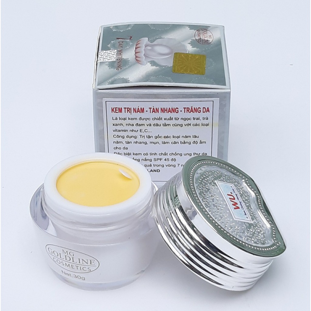 Kem giảm Nám dưỡng trắng da ngoc trai sau 7 ngày thái lan 30g