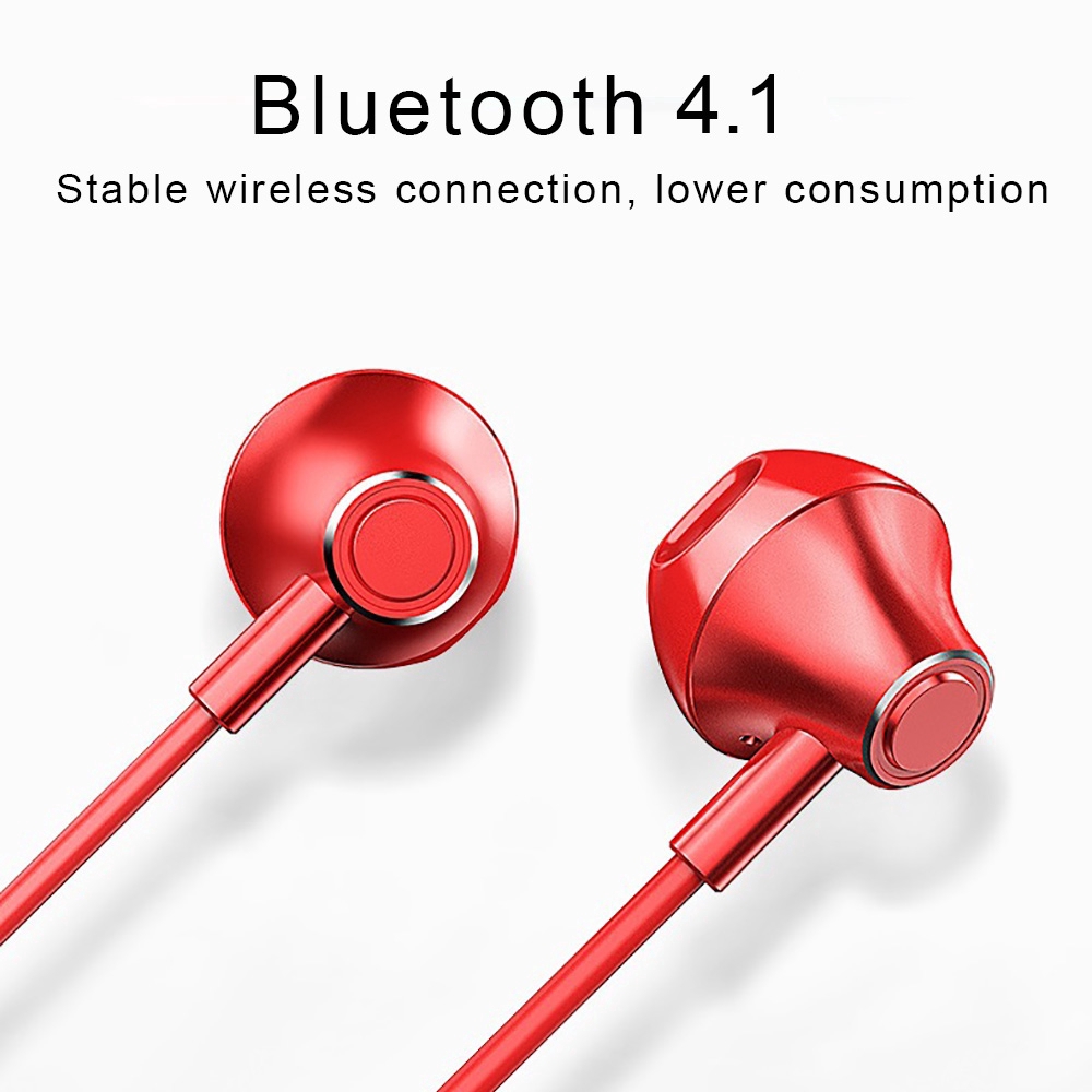 Wemitom  5 Headset Wireless Earphone with Microphone Volume Adjustable for iPhone Xiaomi Android iOS Device Call/Music