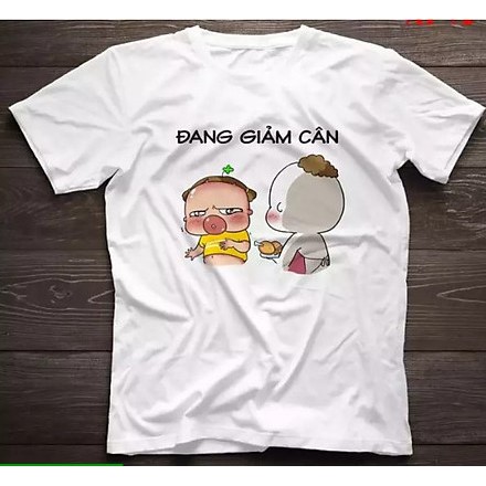 Áo Thun tay lỡ cho cả Nam và Nữ đẹp! Hình ĐANG GIẢM CÂN