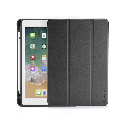 Bao da TOMTOC Smart cover slim with pen holder for Ipad 9.7inch(2017-2018)