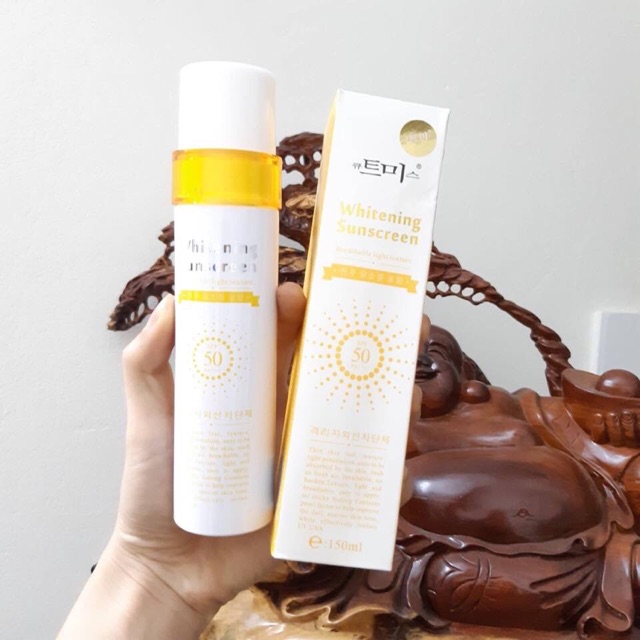 Kem dưỡng da chống nắng Hàn Quốc Whitening Sunscreen (auth) bao check.
