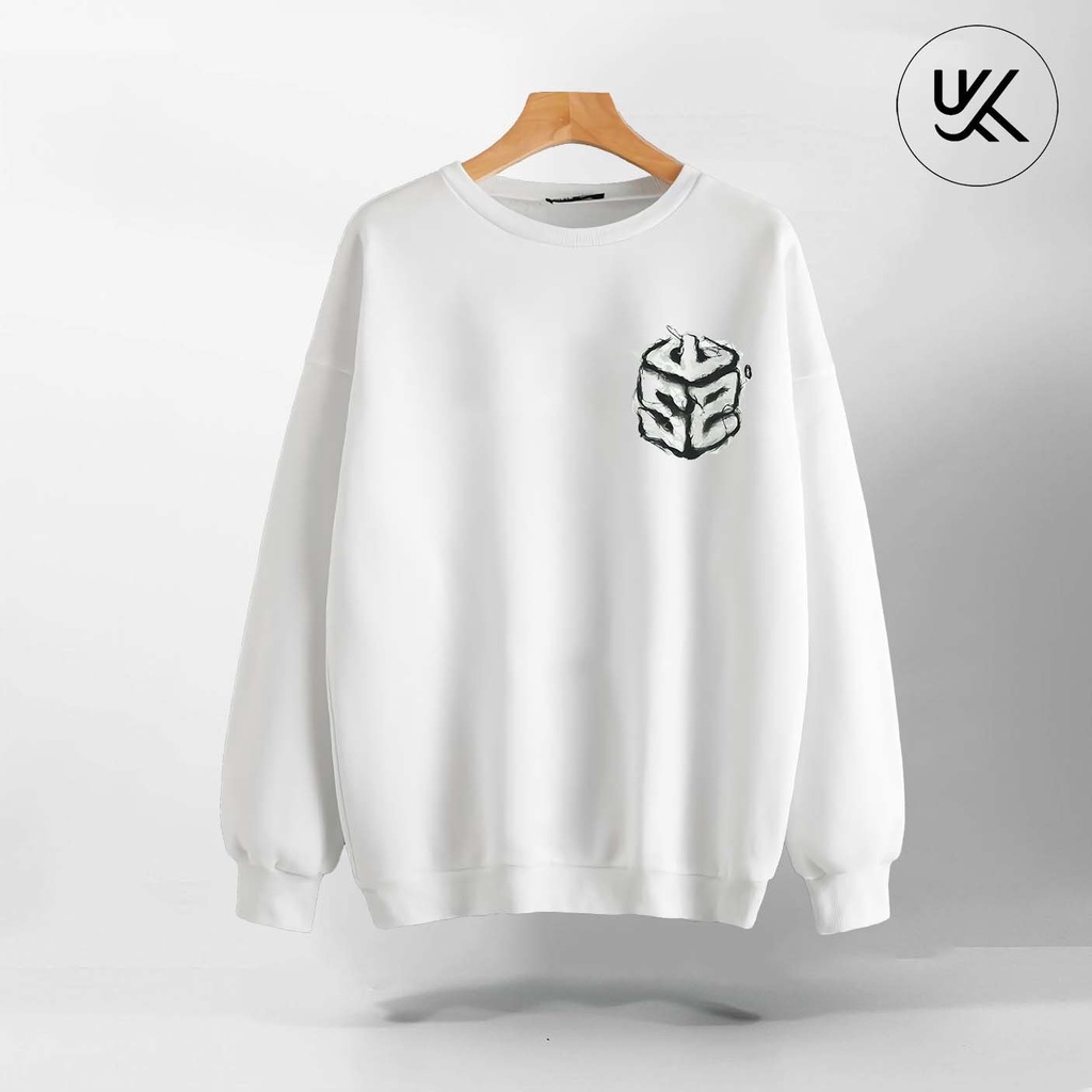 Áo Nỉ SWEATER SWE Form Rộng Oversize, Nỉ Bông cao cấp, Dài Tay Unisex Nam Nữ. KKimShop