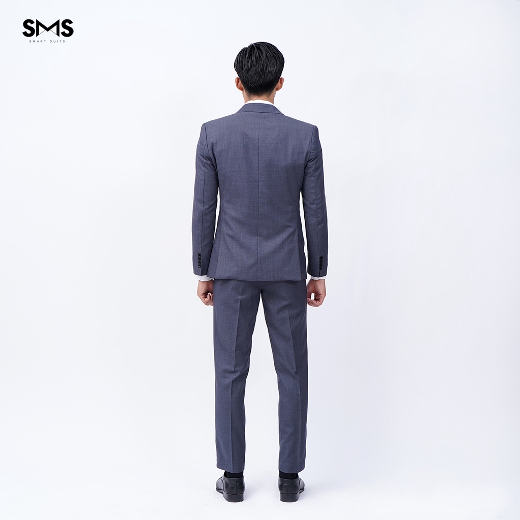 Vest nam xám lông chuột, suits sartorial, 1 khuy 2 túi, chuẩn form Smart Suits