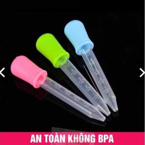 Ống Hút Sữa, Bón Thuốc Loại 5ml ( loại mới to)