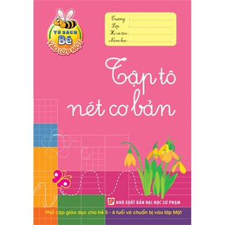 Sách - Bé vào lớp 1 - Tập tô nét cơ bản
