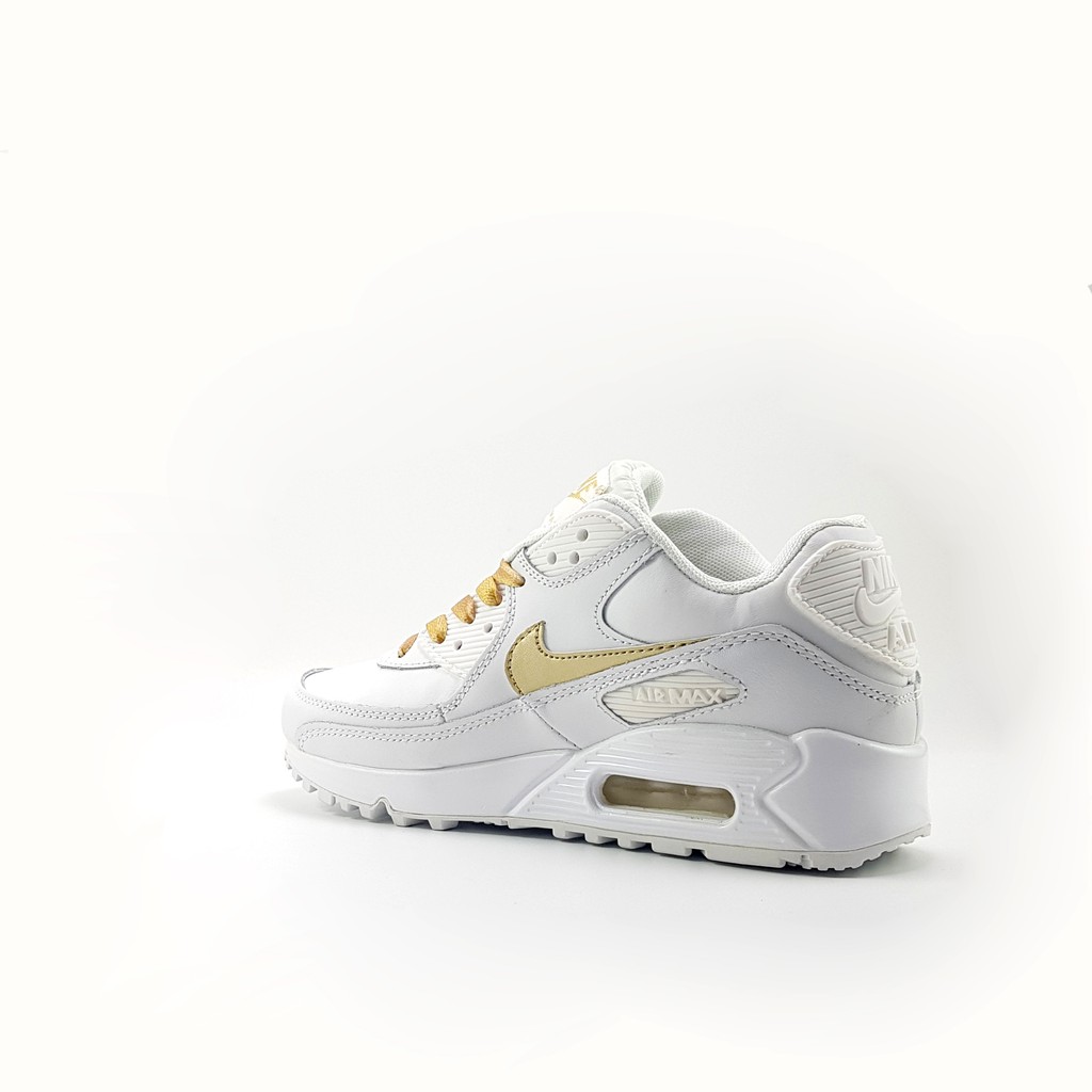 Giày thể thao - Sneaker đệm khí - air max 90 White Gold