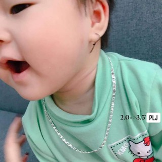 Dây chuyền bạc ta mẫu nhí cho bé yêu