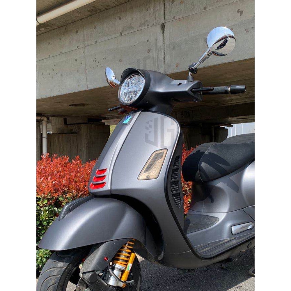 Ốp Bảo Vệ Đèn Pha Xe Máy VESPA GTS 250 300 2019-2022 ABS Chất Lượng Cao