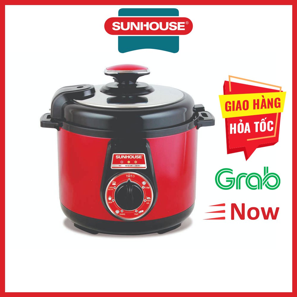 Nồi áp suất điện đa năng sunhouse 5l SHD1552/SHD1550