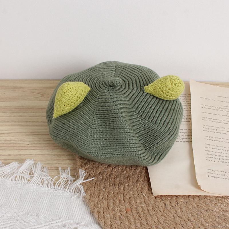 Mũ Nồi Màu Trơn Đính Hoa Xinh Xắn Dành Cho Bé