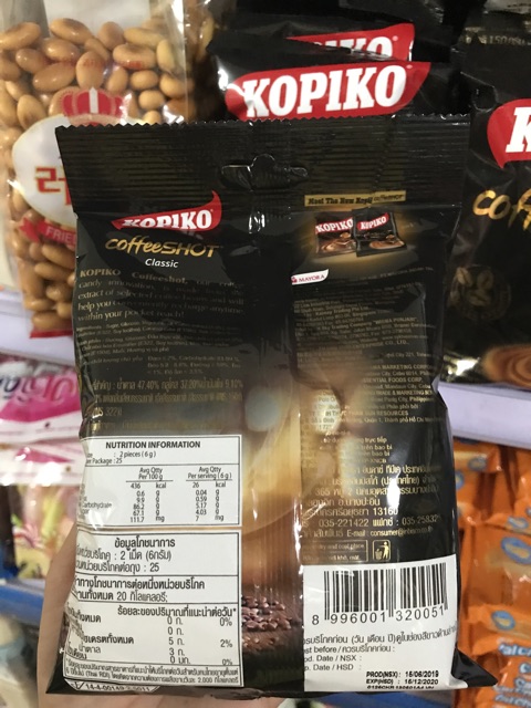 Kẹo cafe Kopiko gói 150g