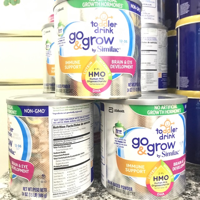 Combo 3 hộp sữa Similac Go & Grow Toddler Drink 680g