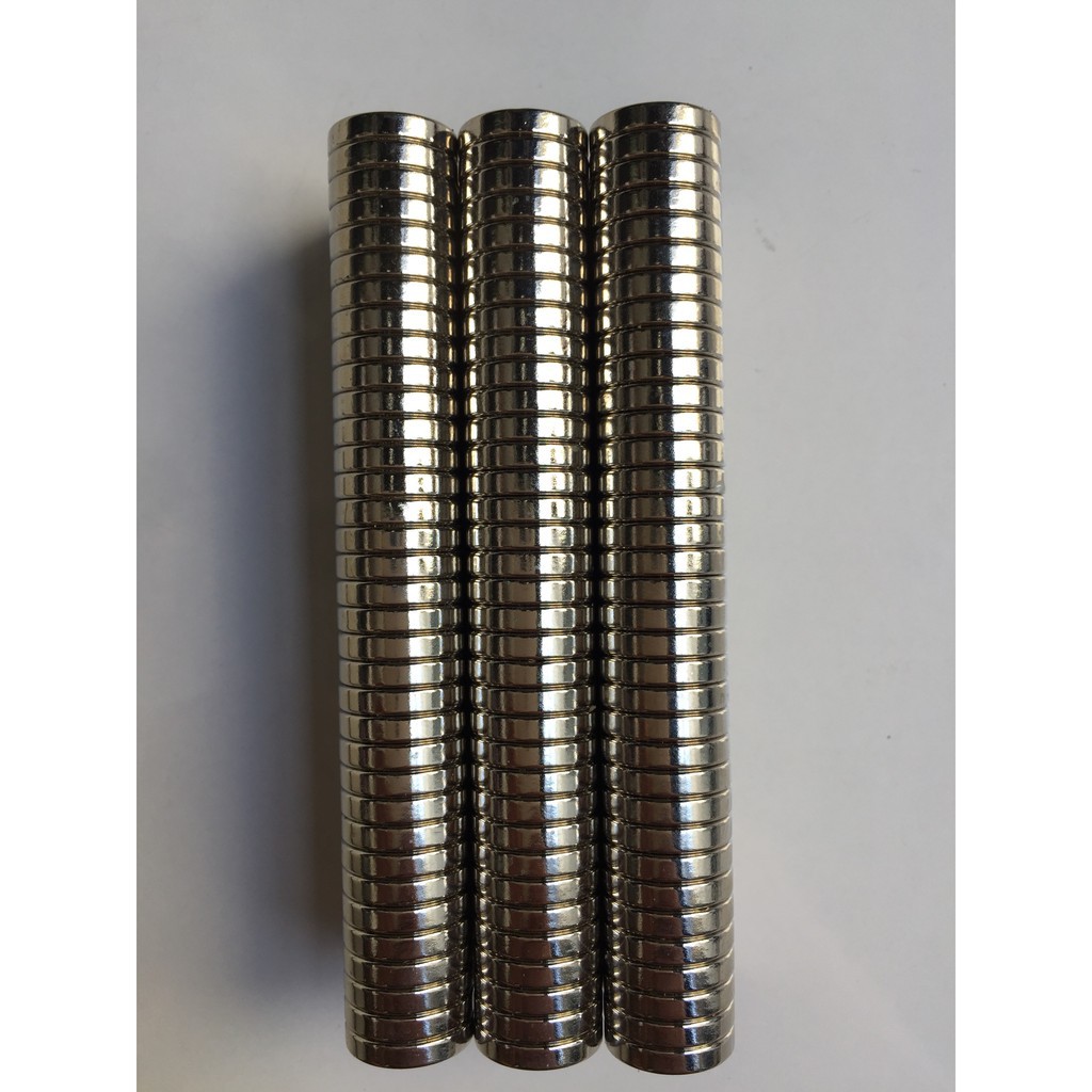 Nam châm đất hiếm 15x3mm lực từ cực mạnh