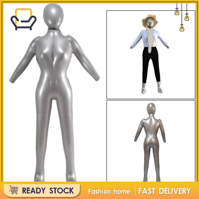 Ma Nơ Canh Bơm Hơi Trưng Bày Quần Áo Nữ Trưng Bày