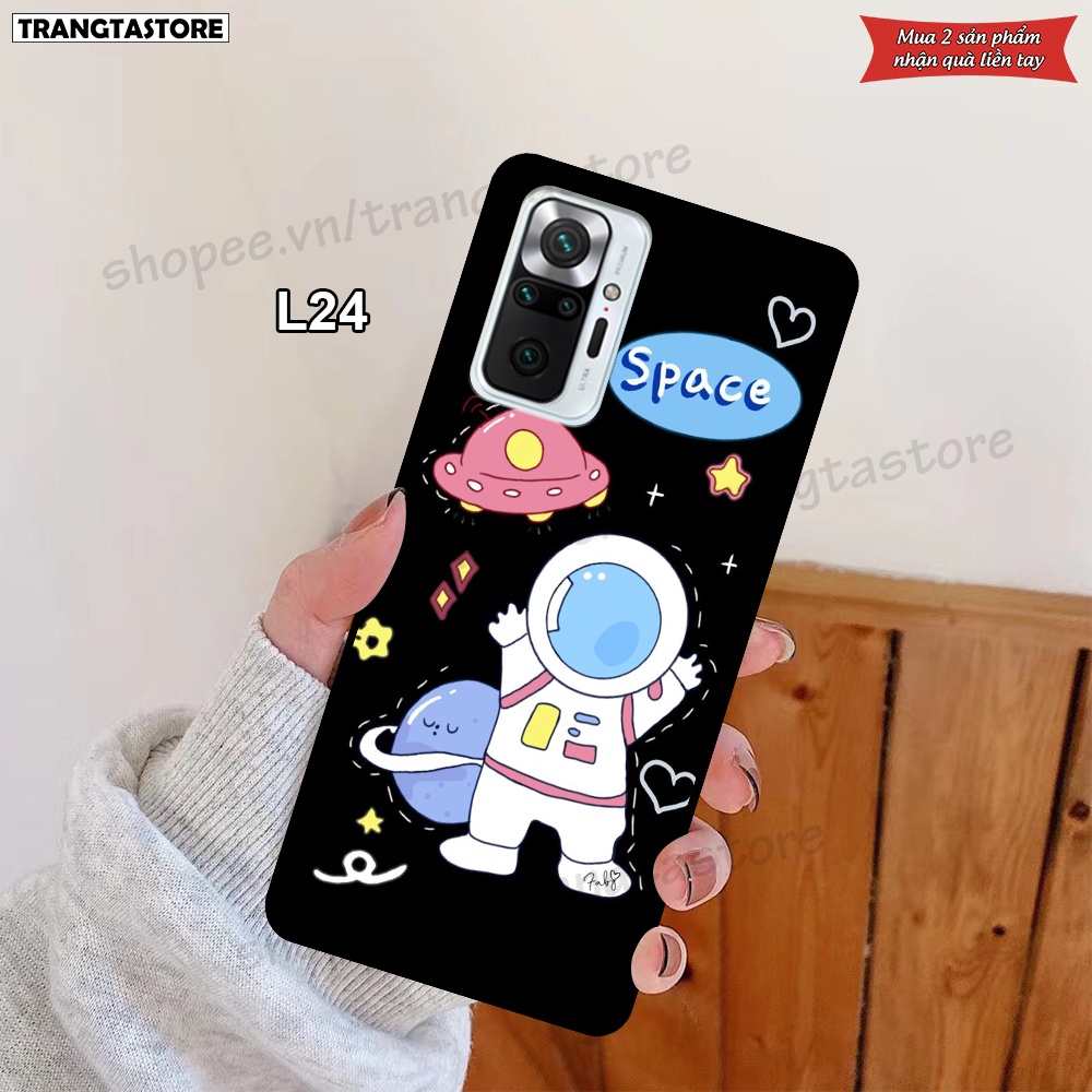 Ốp lưng Xiaomi Redmi Note 10 - Redmi Note 10s - Redmi Note 10 Pro - Redmi note 10 5G in các hình vũ trụ dễ thương
