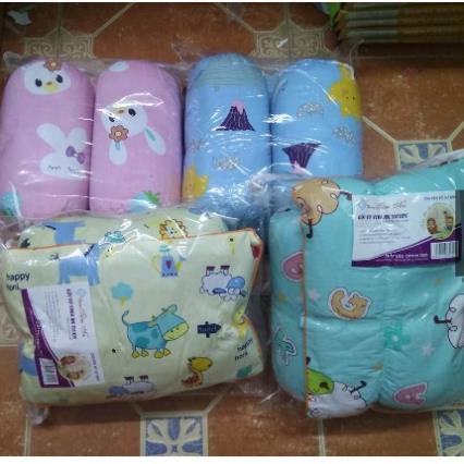 Bộ gối chặn bông cao cấp cho bé