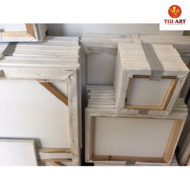 Toan Vẽ tranh kèm khung treo (20*20, 20*30, 30*30)