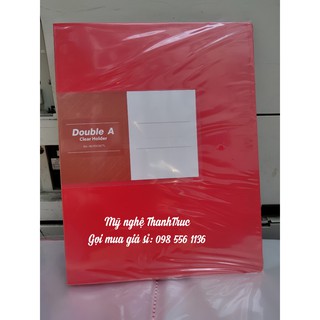 Combo 20c file 40 lá MÀU ĐỎ