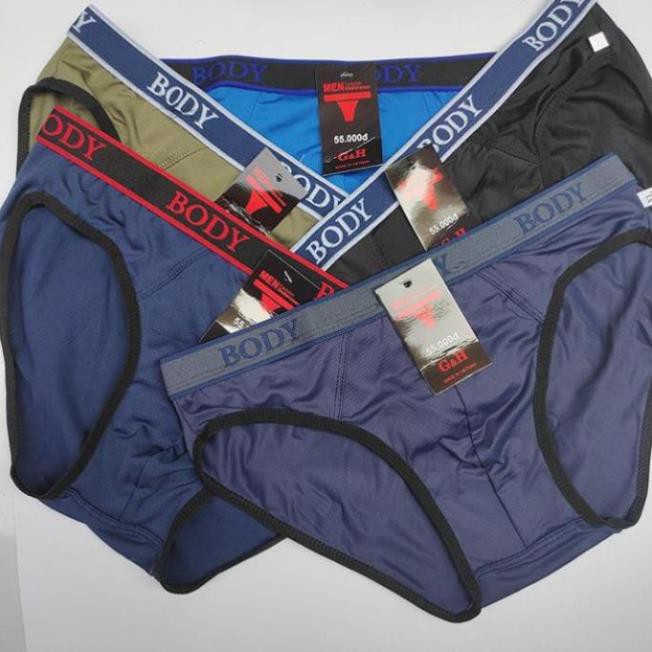 COMBO 5 QUẦN Quần Sịp Nam Cao Cấp Chất Coton Thoáng Mát, Thoải Mái Vận Động, Màu Sắc Nam Tính - SỊP BODY