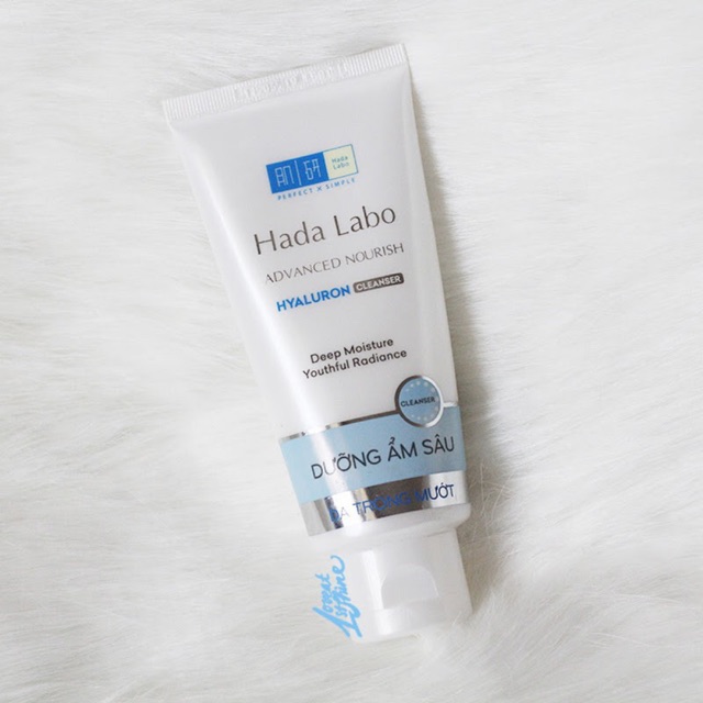 Sữa rửa mặt dưỡng ẩm sâu hada labo - munmac