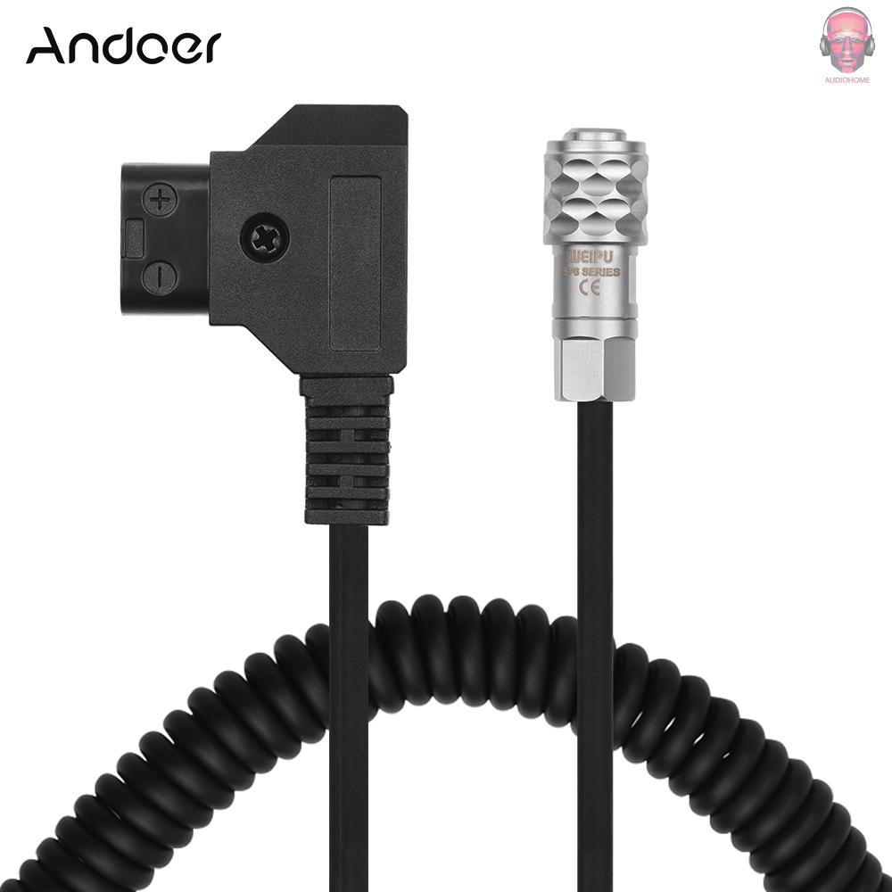 Dây Cáp Nguồn Andoer D-Tap Sang Bmpc 4k 2 Pin Cho Camera Bỏ Túi Blackmagic 4k