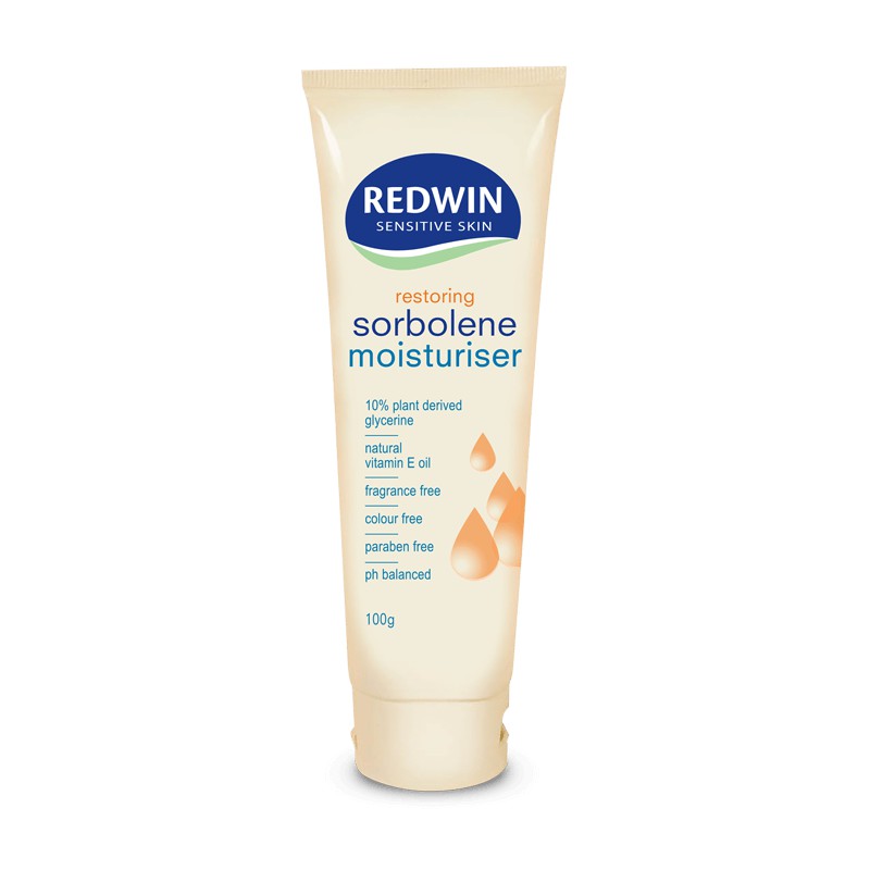 [TEM CTY] REDWIN Sorbolene Moisturiser With Vitamin E 100g - Kem dưỡng thể và làm sáng da toàn thân