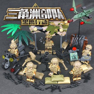 Lego Army Biệt đội lính biệt kích sa mạc K 102