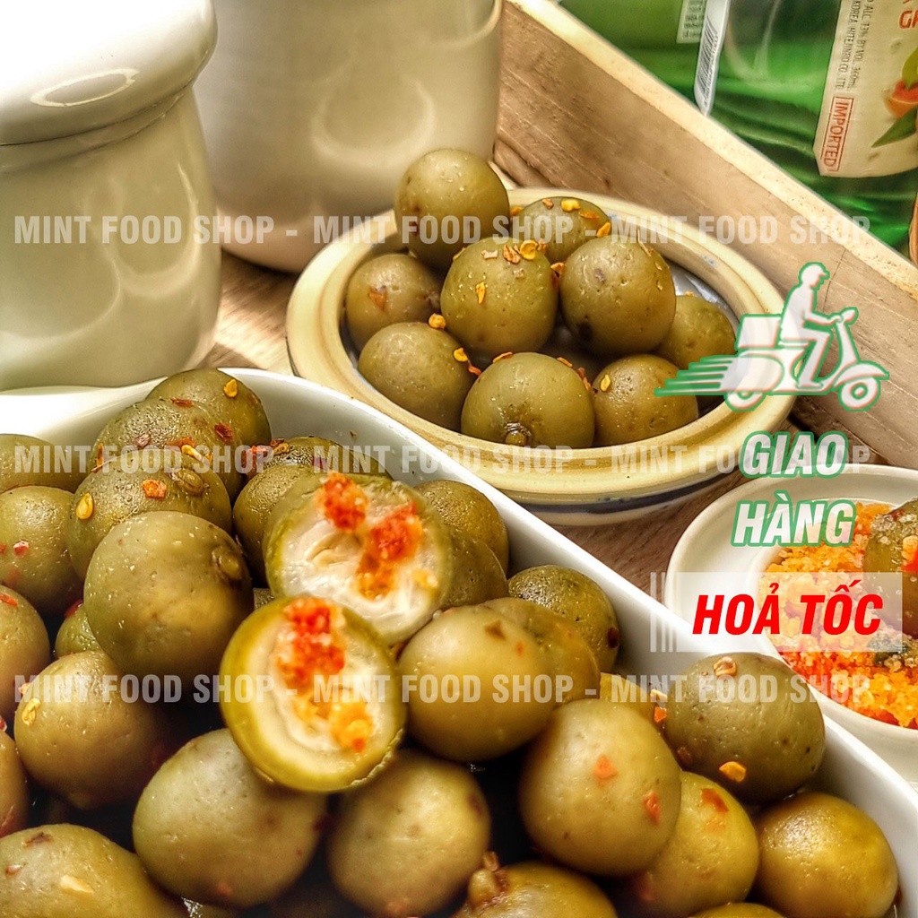 Ô Mai Sấu Bao Tử Giòn Cay - Lon 500gr