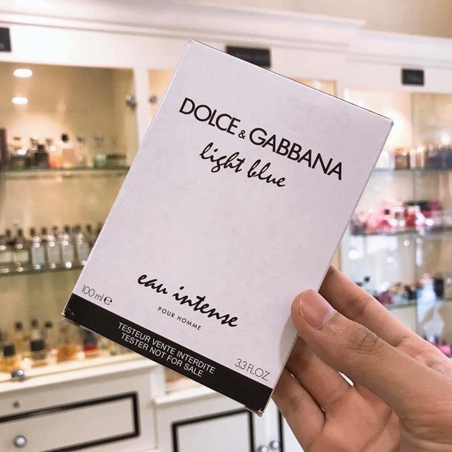 Nước hoa nam Dolce & Gabbana Light Blue eau intense tester 100ml