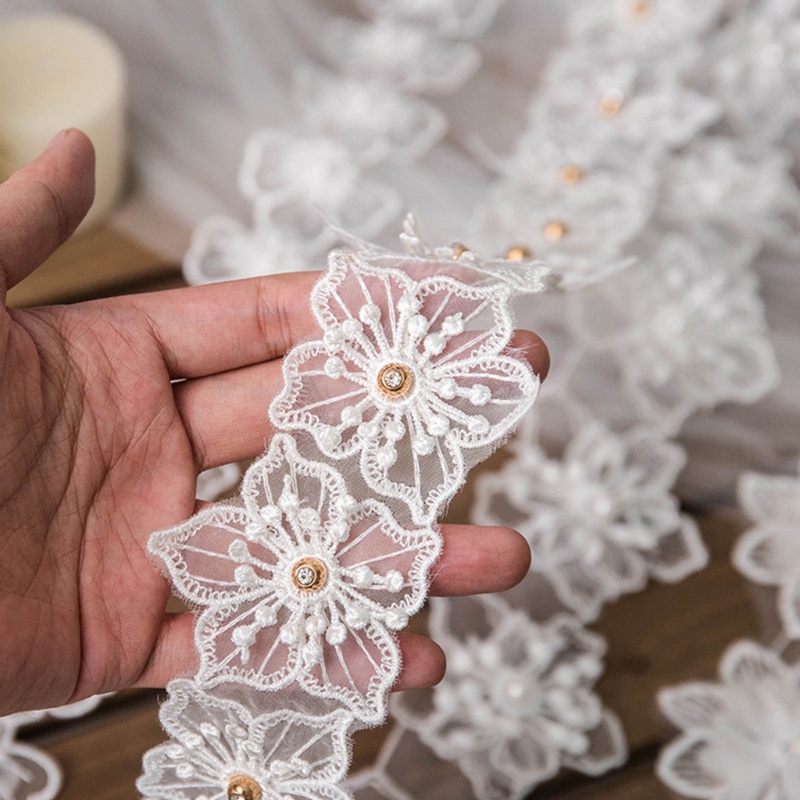 Cuộn Dây Ren Ruy Băng Trang Trí Bó Hoa Diy