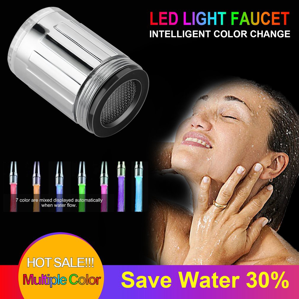 Đầu vòi nước có đèn LED 7 màu độc đáo chất lượng cao