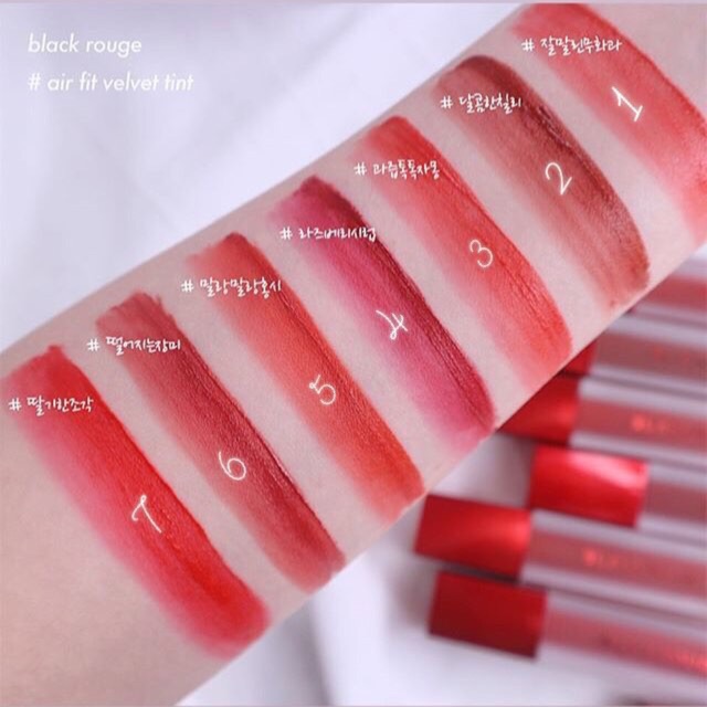 Son Kem Lì 💖FREESHIP💖 Son kem Black Rouge Air Fit Velvet Tint | Thế Giới Skin Care