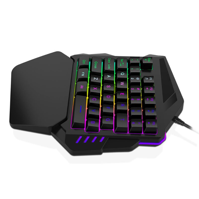 Bàn Phím Có Dây Nhiều Màu Sắc Dùng Để Chơi Game