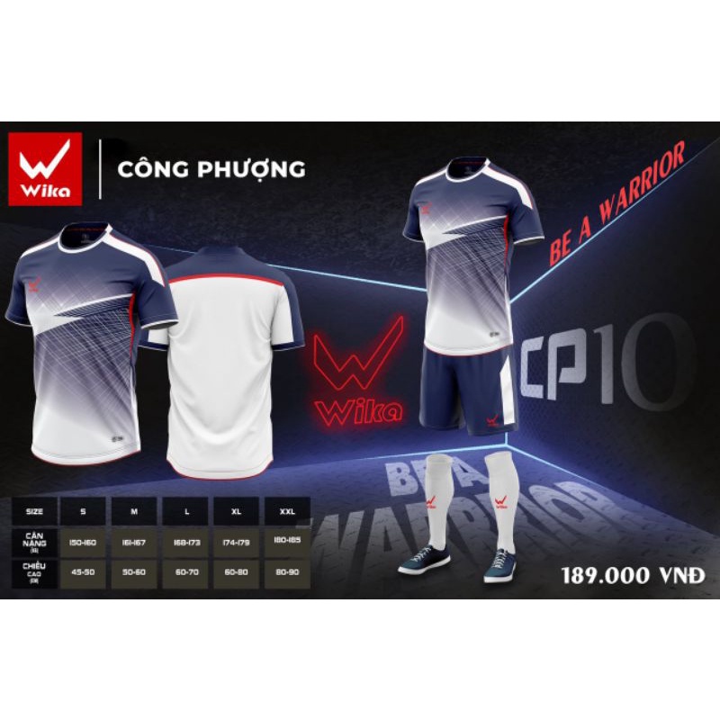 Quần áo bóng đá Công Phượng Wika CP10 COLLECTION