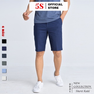 Quần Short Nam KaKi 5S ( 6 màu), Chất Liệu Cotton Premium Bền Màu, Co Giãn Tốt (QSK21004)