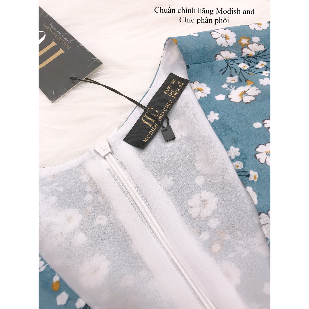 Váy xanh hoa nhí V036 - MC phân phối chính thức ( kèm ảnh thật shop tự chụp) | BigBuy360 - bigbuy360.vn