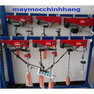 Máy Tời Điện 200kg cáp 12m