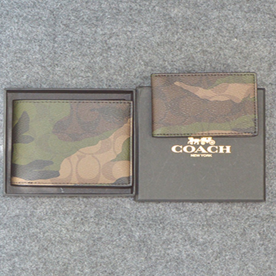 Ví Coach nam Camo lính