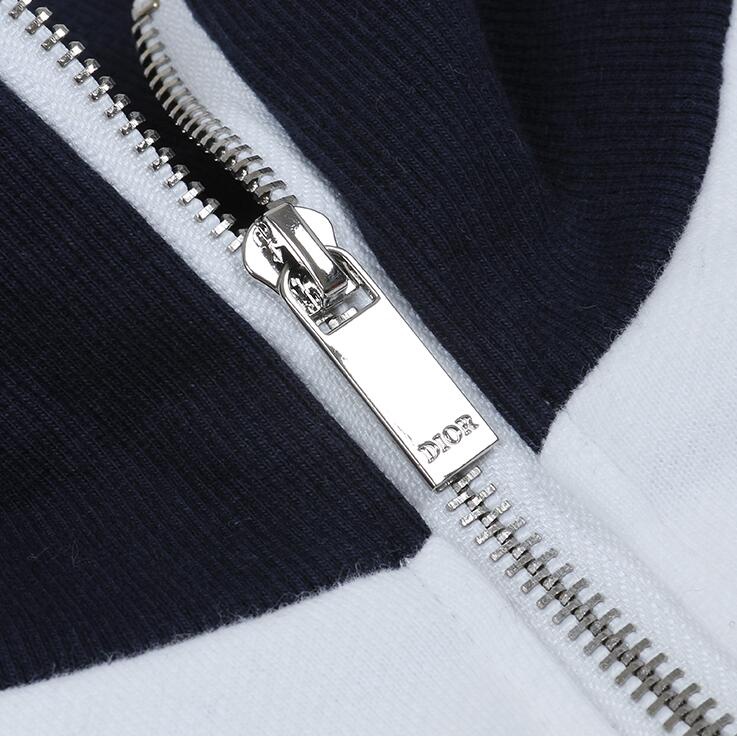 Áo Khoác Cotton Có Khóa Kéo Thêu Họa Tiết Thời Trang Cho Nam Nữ