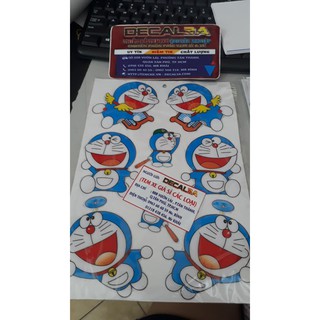 Sticker Doraemon đổ nổi