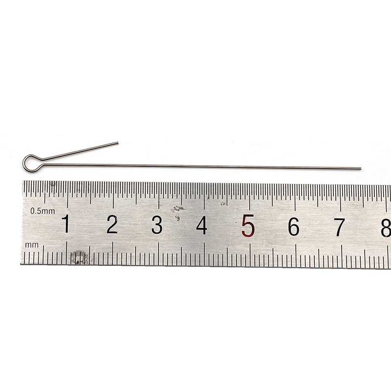 Set 50 Cuộn Dây Thép 0.6mm Dày 75mm Làm Mồi Câu Cá