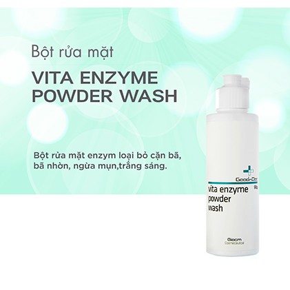 Bột Rửa Mặt Tẩy Tế Bào Chết GoodnDoc Vita Enzyme Powder Wash 90g