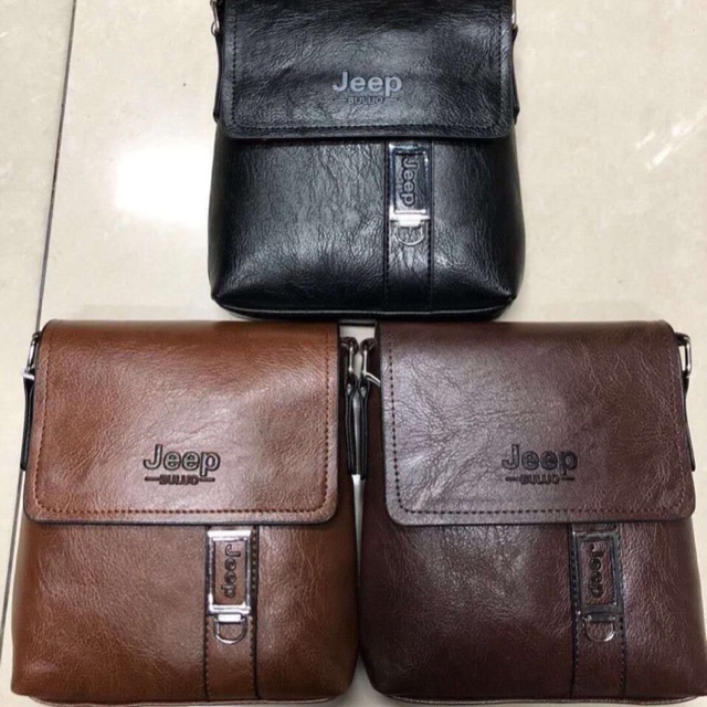 Túi đeo chéo da Jeep bulou