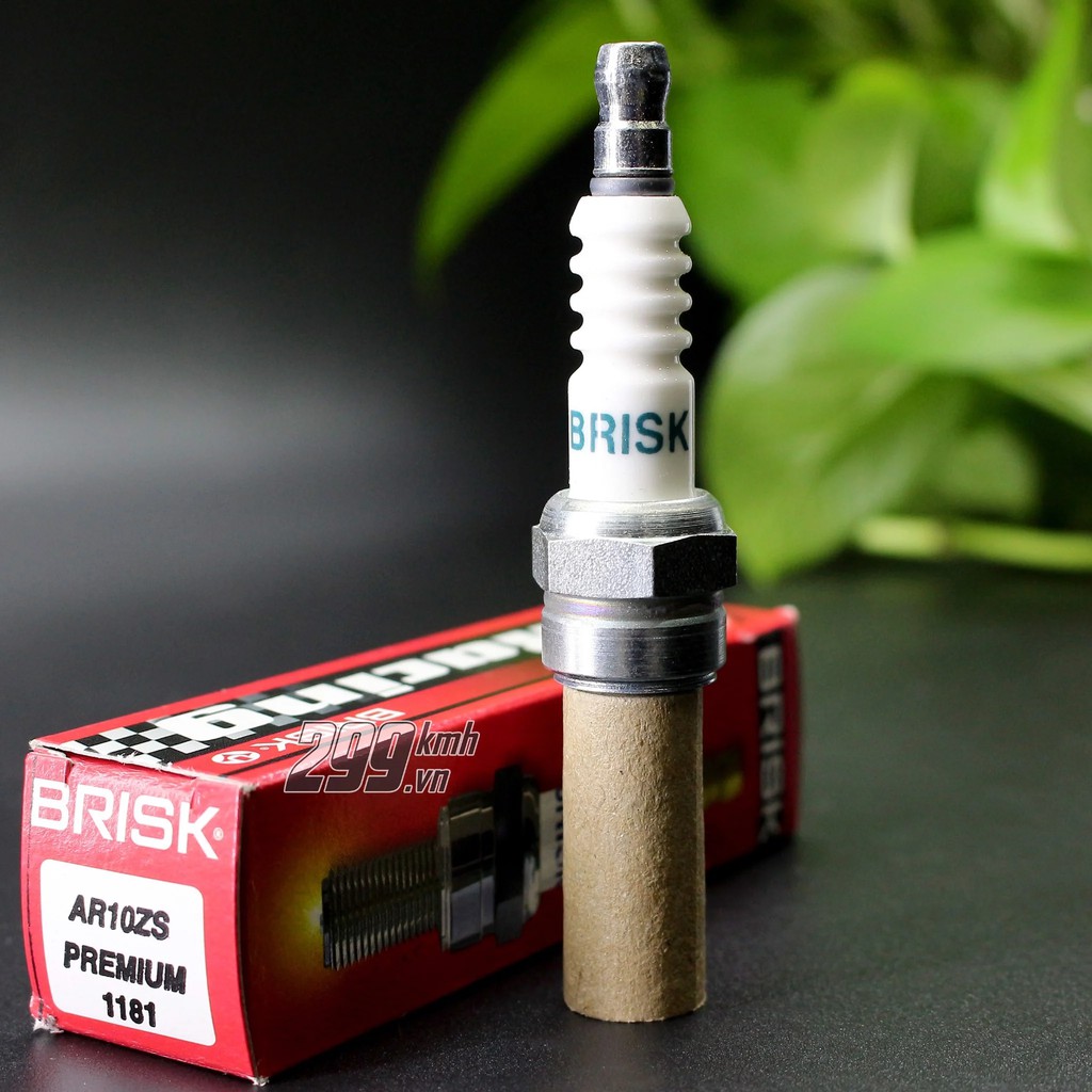 [HÀNG CHÍNH HÃNG] Bugi chân dài Brisk AR10ZS Silver Premium - đánh lửa mạnh, ổn định, điện tích cực 