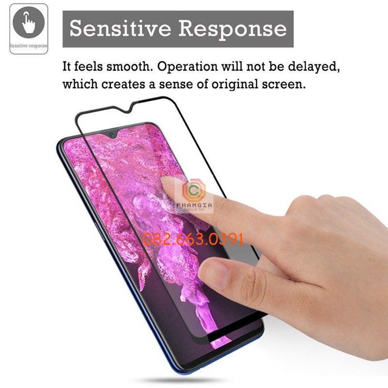 Kính cường lực Oppo A9/A9x 2018 full màn hình 9H bền chuẩn