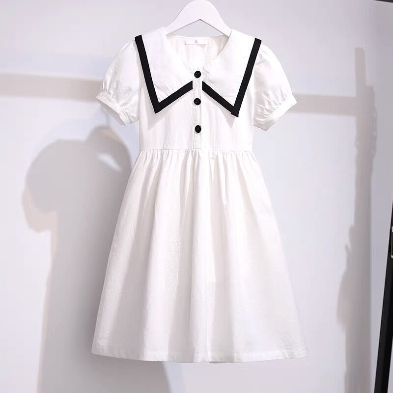 🔥🔥Đầm Thời Trang Mùa Hè Phong Cách Nhật Bản Dành Cho Bé Gái 12-13 - 16 Tuổi