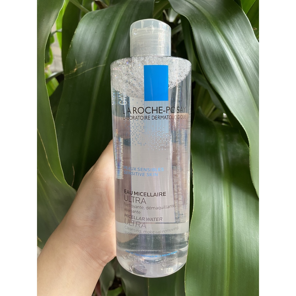 Nước tẩy trang La Roche-Posay Micellar Water Ultra Sensitive Skin Da Nhạy Cảm 400ml