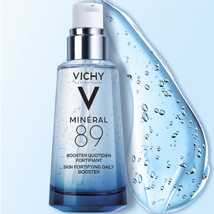 Vichy Minéral 89 - Dưỡng Khoáng Cô Đặc Và Phục Hồi Da [02 Loại Dung Tích: 10ml/50ml]