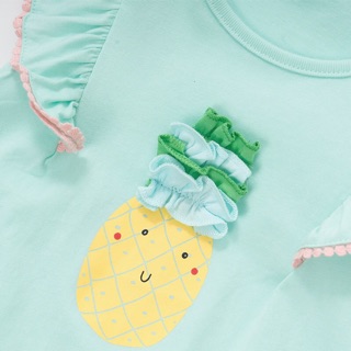 Set bộ quả dứa bé gái sz 2-7y