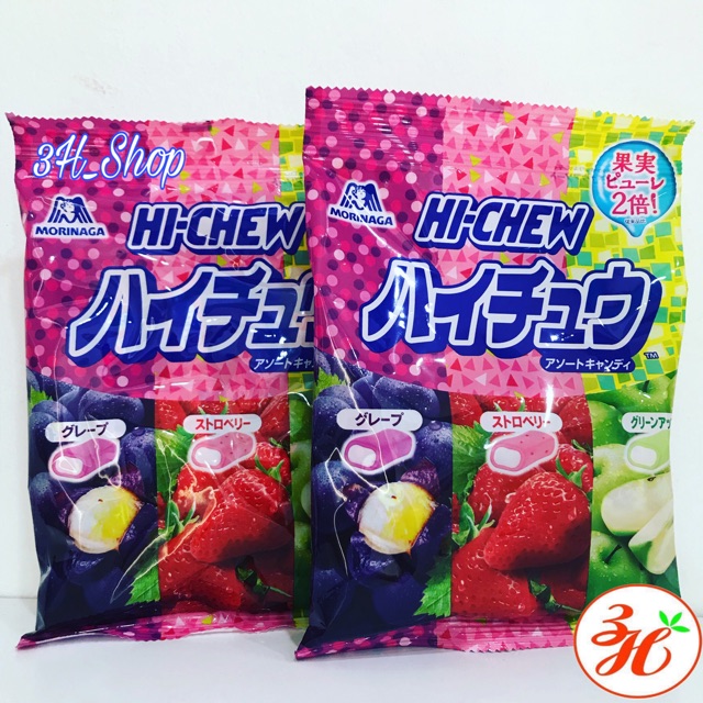 Kẹo mềm trái cây Morinaga Hi-Chew T6/24 Nhật Bản